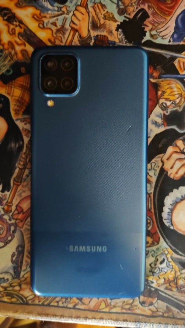 Samsung Galaxy A12 (Category: Samsung) located in Muntinlupa City. Submitted by preach3r (Listing ID 1431517983, Image 3). Description: - Samsung Galaxy A12 - Sleek design - Ready to use - Need MicroSD for storage - NOT OPENLINE (imported from US) - 32GB.