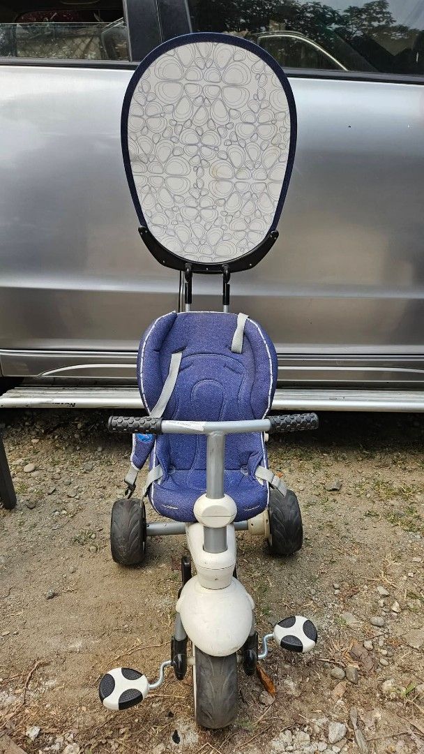 SMART TRIKE WITH CANOPY (Category: Strollers) located in Sablan. Submitted by gongonshelley12 (Listing ID 1431536690, Image 1). Description: FIRST TO PAY, FIX PRICE 2000 ONLY!!! SUPER SALE!!! ORIGINAL SMART TRIKE WITH CANOPY FOR TODDLERS 3 Y.O BELOW JAPAN SURPLUS MAKAPAL MGA GULONG, SOBRANG TIBAY MAY KASAMANG BAG PO ITO WALANG NAISAMA NA CONTROLLER AT HARNESS MAGAGAMIT PA DIN NG KIDS NIYO NA BIKE / TRICYCLE SWERTE MAKAKAKUHA, MAKINIS PA PO ITO.
