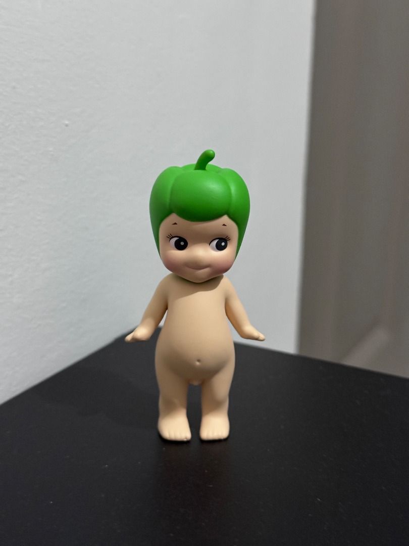Sonny Angel Vegetable Series - Green Pepper (Category: Designer & Blind Box Toys) located in Quezon City. Submitted by afpar (Listing ID 1431537795, Image 1). Description: - Sonny Angel figurine from the Vegetable Series. - Adorable green pepper head design. - Small, nude body. - Perfect for display or gifting. - Collectible item. - No box and foil.