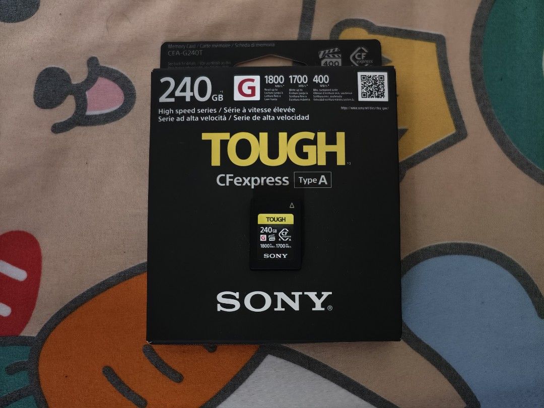 Sony Cfexpress Carte mémoire Type A 1 920 Go Tough, Ultra-Rapide série G, VPG400 - Video Performance Guarantee (Lecture 1 800 Mo/s et écriture 1 700 Mo/s) – CEA-G1920T Sony Cfexpress Carte mémoire Type A 1 920 Go Tough, Ultra-Rapide série G, VPG400 - Video Performance Guarantee (Lecture 1 800 Mo/s et écriture 1 700 Mo/s) – CEA-G1920T