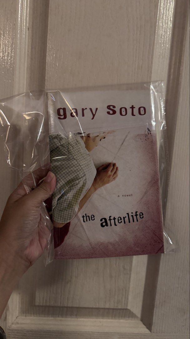 The Afterlife by Gary Soto (Category: Storybooks) located in Pasay City. Submitted by zhng.cc (Listing ID 1431485848, Image 1). Description: - "The Afterlife" by Gary Soto (Novel) - Sealed in plastic.