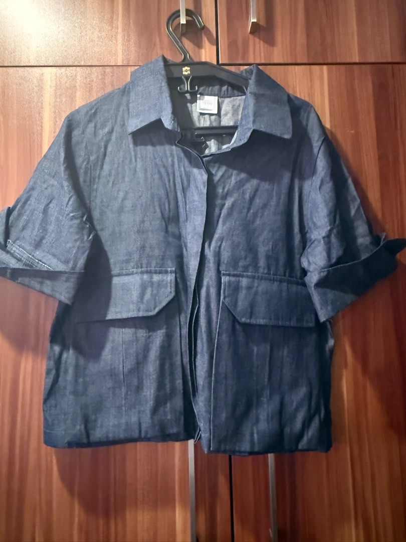 TopstopPh Denim Blouse (Category: Blouses) located in Manila. Submitted by caands (Listing ID 1431407736, Image 2). Description: .