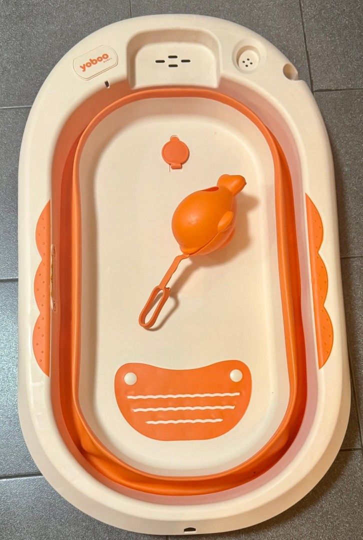 YOBOO Foldable Baby Bath Easy to Fold Space-Saving Lightweight Rubber Material (Category: Bathtub & Bath Accessories) located in Manila. Submitted by ormelynmal86309 (Listing ID 1431531020, Image 1). Description: YOBOO Foldable Baby Bath Easy to Fold Space-Saving Lightweight Rubber Material 😍Php 500😍.