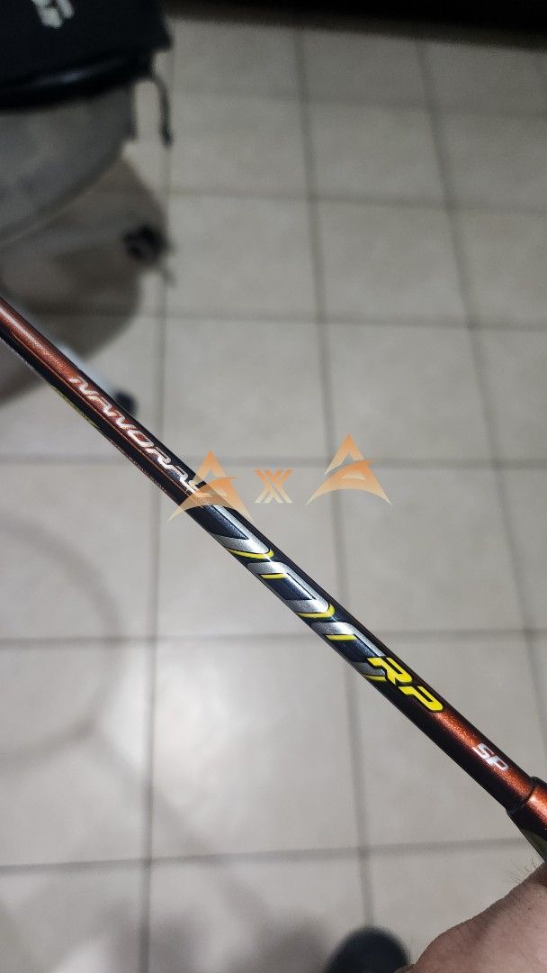 Yonex Nanoray 700RP badminton racket (Category: Racket and Ball Sports) located in Mandaluyong City. Submitted by a_x_a (Listing ID 1431427509, Image 2). Description: Yonex Nanoray 700RP Made in Japan Guaranteed authentic 3UG4 New string: Exbolt 65 @ 26lbs Hi-repulsion Head light & aero-dynamic frame Some minor paint chips but definitely no crack Comes with cloth bag Metro Manila area only.