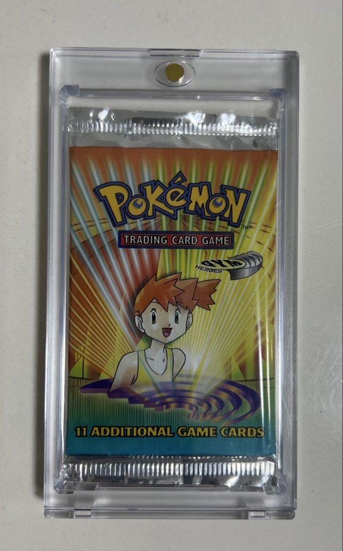 2000 Pokemon Gym Heroes Booster Pack - Factory Sealed, Hobbies & Toys, Toys  & Games on Carousell