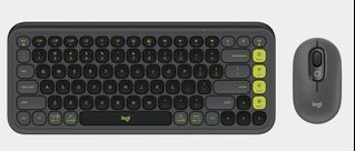 (2026 New Year Limited-Time Offer) Logitech Pop Icon Combo Wireless Smart Keyboard and Mouse Set (Parallel Import)439798848648663040