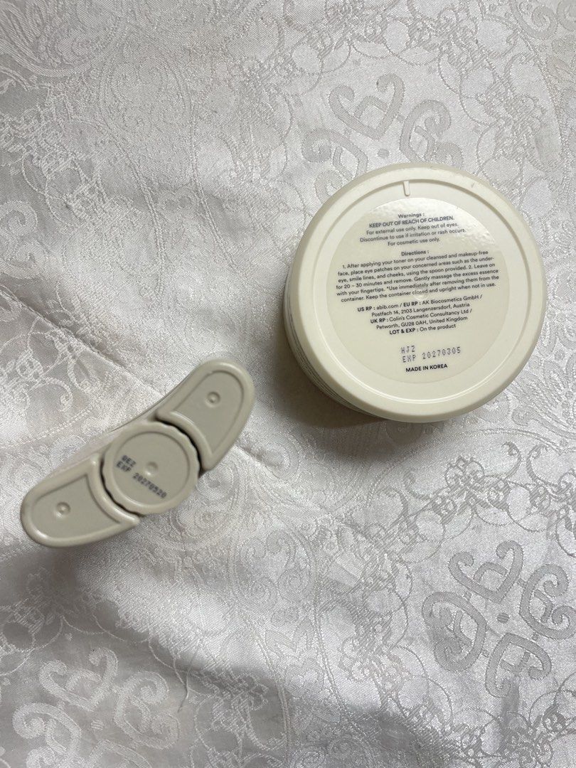 Abib Airy Sunstick & Collagen Eye Patch (Category: Face Care) located in Abucay. Submitted by declutterwyana (Listing ID 1431665851, Image 3). Description: - Abib Airy Sunstick SPF50+ (broad spectrum, water-resistant for 80 minutes) - Abib Collagen Eye Patch - Both products are brand new and in original packaging. - Expiration dates are clearly visible in the product photos..
