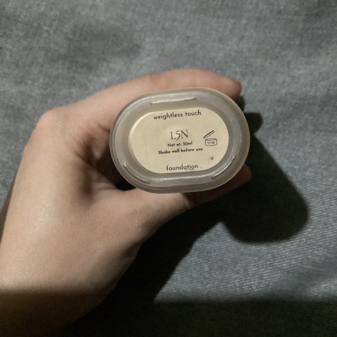 absidy foundation in 1.5N (Category: Makeup) located in Marikina City. Submitted by maxi.moon09 (Listing ID 1431736403, Image 2). Description: - Absidy Weightless Touch Foundation - Shade: 1.5N - (open for swap to lighter shades of base products) - bought at orig price. may box pa + w free unused absidy foundation brush loc: mandaluyong/cavite.