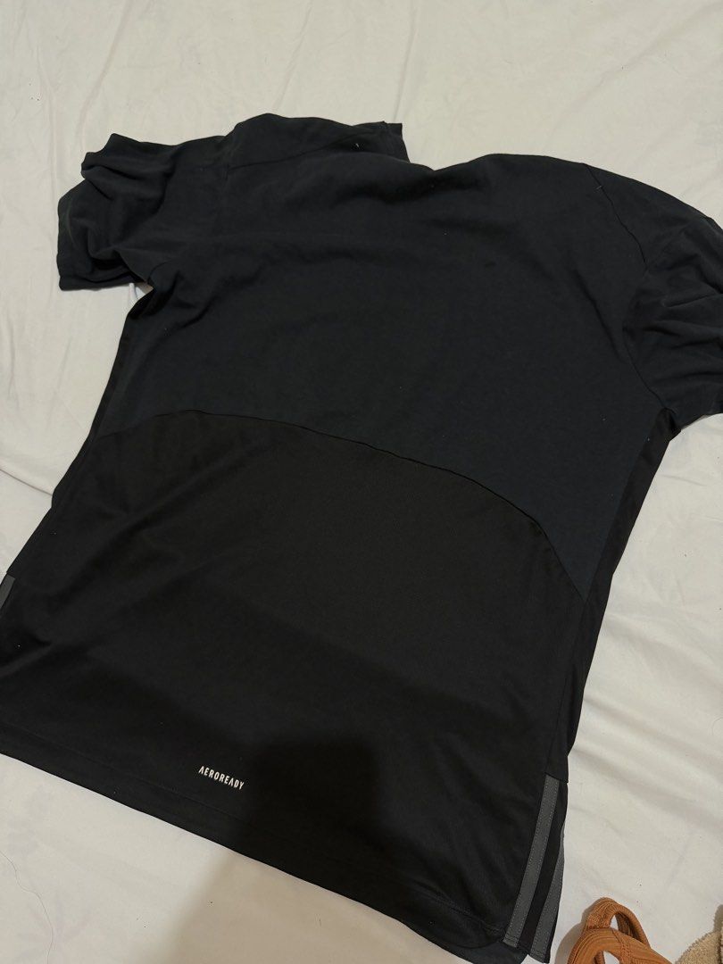 Adidas gym top shirt (Category: Activewear) located in Quezon City. Submitted by steffo_declutters (Listing ID 1431615825, Image 3). Description: .