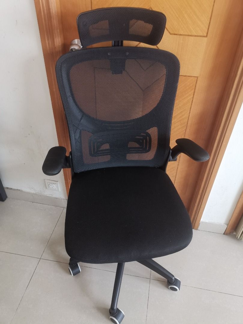 adjustable office chair/computer chair/programmer chair可調節辦公椅/電腦椅, 傢俬 ...