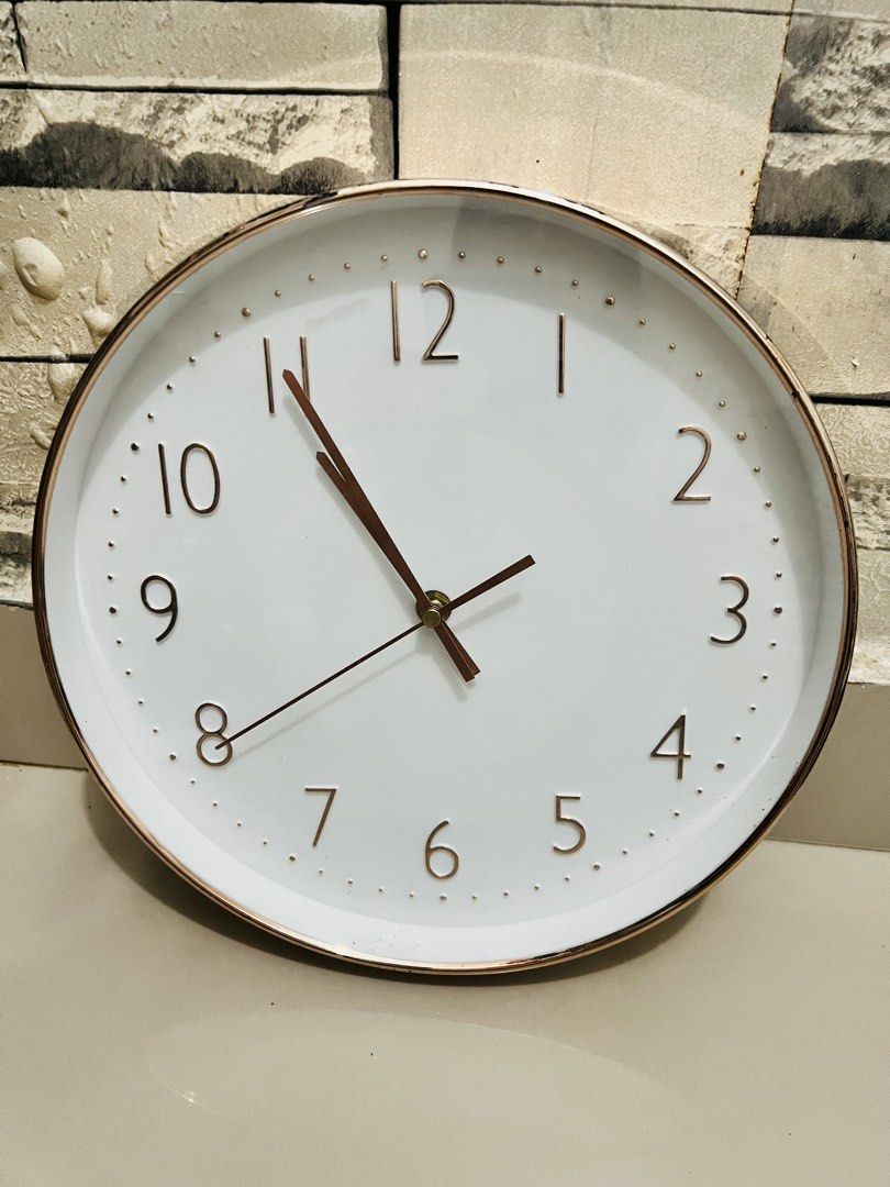 Affordable Big Wall Clock 30cm 😍👌 (Category: Clocks) located in Malolos. Submitted by afford.japan (Listing ID 1431576946, Image 1). Description: Affordable Big Wall Clock 30cm 😍👌.