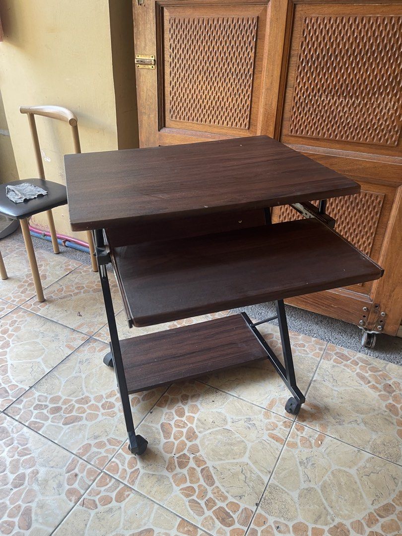 Aja Student Desk / computer desk or study /drawing desk - Black Walnut (Category: Tables & Sets) located in Quezon City. Submitted by listless32 (Listing ID 1431672267, Image 1). Description: Over half of the original cost for pick up only quezon city.