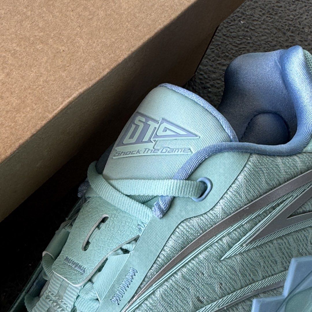 Anta Shock The Game Swagger 1.0 (Category: Sneakers) located in San Pedro. Submitted by gatekeeperkicks (Listing ID 1431619356, Image 2). Description: For Sale Anta Shock The Game Swagger 1.0 "Ice Water" Brandnew Sizes: 10.5 Mens 11 Mens ₱2,495 Each Only ( SRP ₱6,595 ) 🚚 Can Ship Nationwide 📍 San Pedro, Laguna.