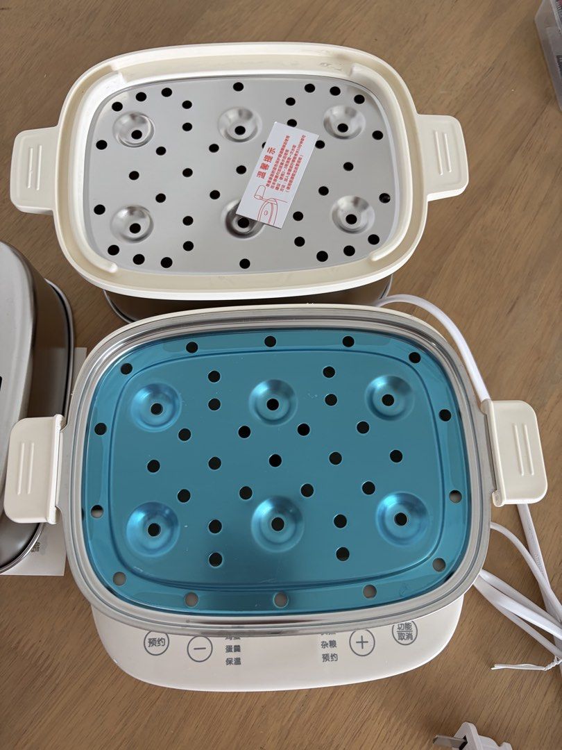 Bear Mini Multi-Function Steamer (Category: Other Kitchen Appliances) located in Singapore. Submitted by honeyapparels (Listing ID 1431712483, Image 10). Description: Brand: Bear/Little Bear Model: ZDQ-E12L6 Function: Boiled Eggs Warranty Period: 12 Months Product Model: ZDQ-E12L6 Operation Mode Of Operation: Microcomputer Operation Steamer Material: 304 Stainless Steel Steamer Capacity: 2.7L Rated Capacity: 12 Eggs/Double Layer Steaming Plate Ma