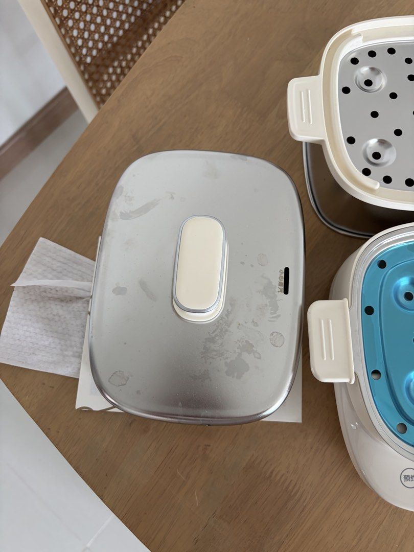 Bear Mini Multi-Function Steamer (Category: Other Kitchen Appliances) located in Singapore. Submitted by honeyapparels (Listing ID 1431712483, Image 9). Description: Brand: Bear/Little Bear Model: ZDQ-E12L6 Function: Boiled Eggs Warranty Period: 12 Months Product Model: ZDQ-E12L6 Operation Mode Of Operation: Microcomputer Operation Steamer Material: 304 Stainless Steel Steamer Capacity: 2.7L Rated Capacity: 12 Eggs/Double Layer Steaming Plate Mat