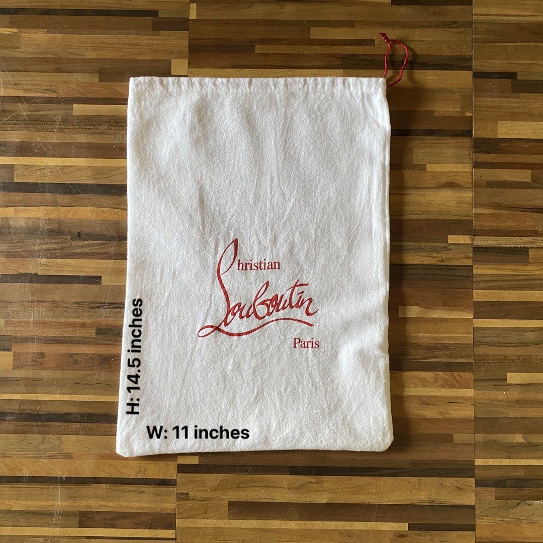 Christian Louboutin Dust Bag (Category: Sneakers & Footwear) located in Iligan City. Submitted by authenticdustbags.ph (Listing ID 1431607202, Image 1). Description: .