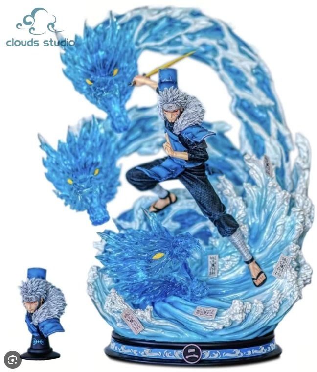Clouds Studio Tobirama Senju 1/7 Statue (Category: Figurines & Statues) located in Santa Rosa. Submitted by eijikibagame (Listing ID 1431712174, Image 1). Description: - Clouds Studio Tobirama Senju statue. - Dynamic water dragon effects. - Intricate detailing. - Includes Tobirama bust. - Buyer to arrange delivery. - COD, bank transfer or gcash payment preferred. - Perfect for Naruto collectors..