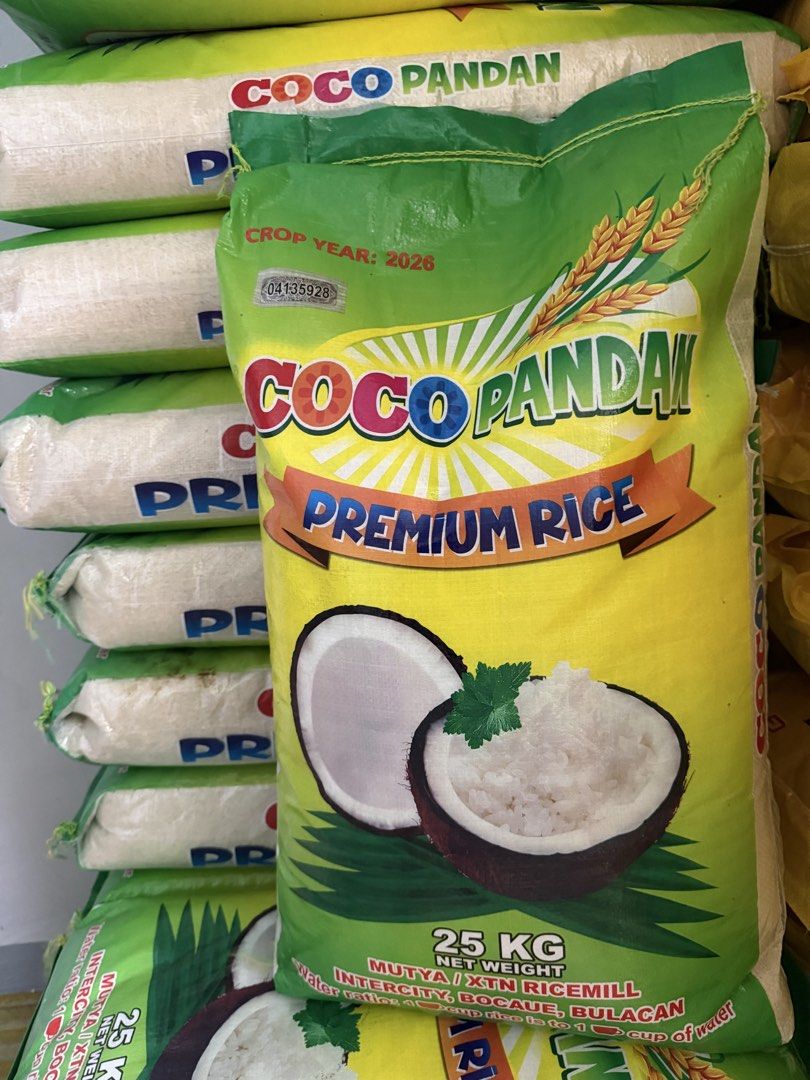 Coco Pandan Premium Rice 25kg (Category: Other Food & Drinks) located in Makati City. Submitted by prelovedkitty13 (Listing ID 1431696326, Image 1). Description: .