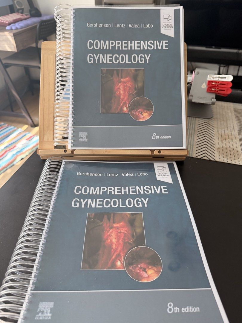 Comprehensive Gynecology 8th Ed (Category: Textbooks) located in Mandaluyong City. Submitted by kat.declutters (Listing ID 1431636546, Image 1). Description: Comprehensive Gynecology 8th Ed Reprint Brand new and unused Will include 1 free bookstand Price negotiable.