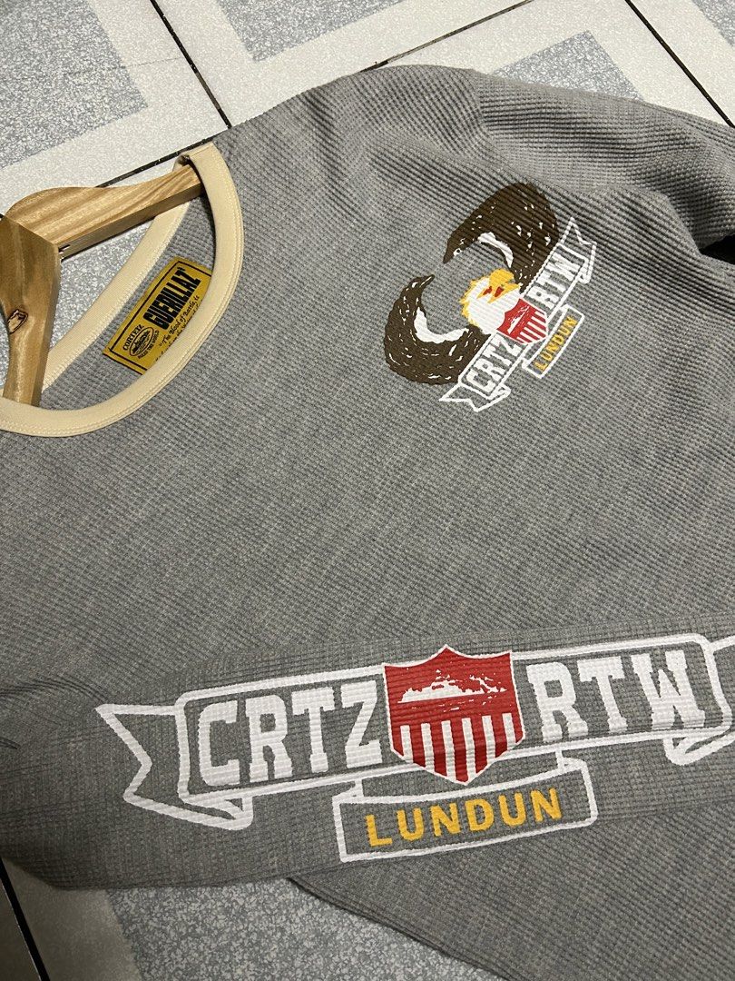 Corteiz Dipset Eagle Waffle Longsleeve Grey and Corteiz Dipset Trucker Hat in Navy (Category: Hoodies) located in Caloocan City. Submitted by yesyes.flyest (Listing ID 1431754897, Image 2). Description: Corteiz Dipset Eagle Waffle Longsleeve Grey small 19x25 Good as new issue none 🏷️ 2800 Corteiz Dipset Trucker Hat in Navy brandnew with hangtag Excellent 🏷️ 1800 for aspack 3500.