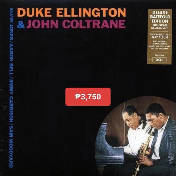Duke Ellington & John Coltrane (Category: Vinyls) located in Manila. Submitted by jhenaloymerchandise (Listing ID 1431593869, Image 1). Description: Duke Ellington & John Coltrane.