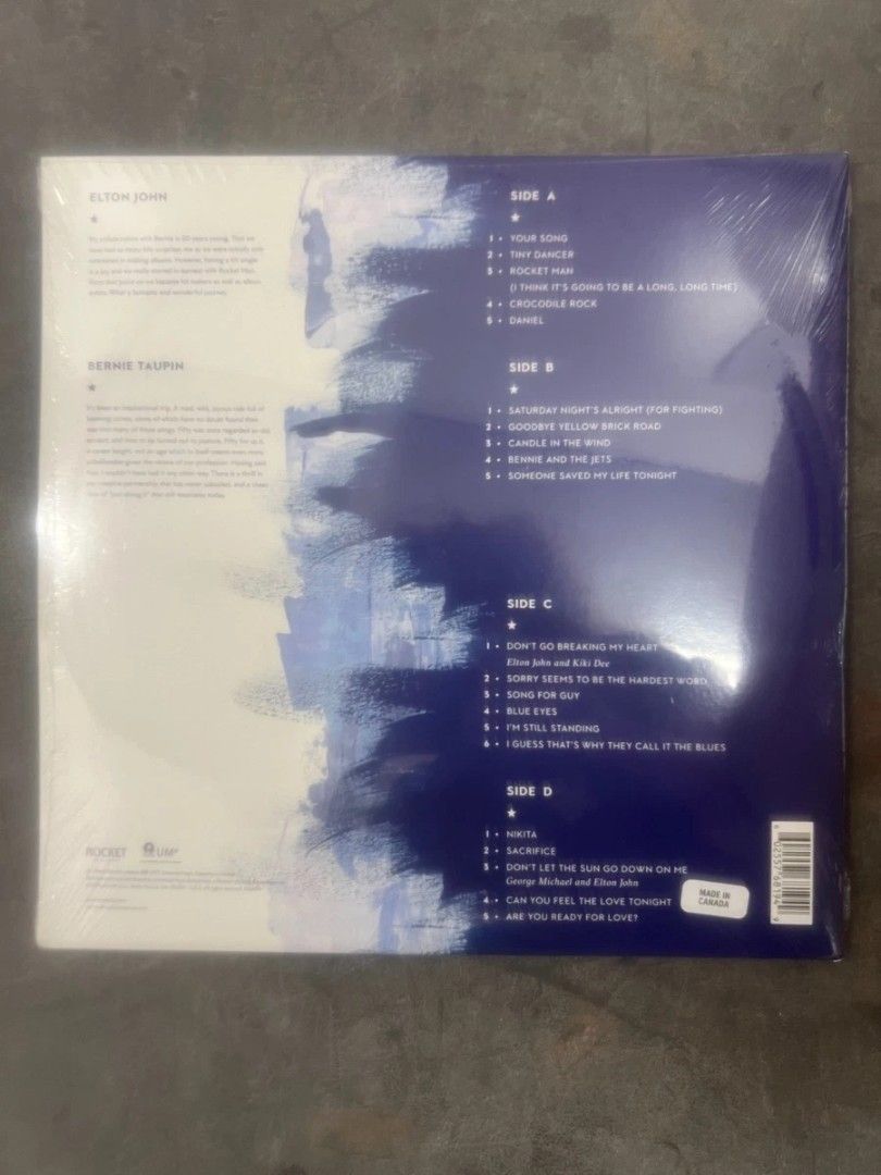 Elton John - Diamonds (Category: Vinyls) located in Manila. Submitted by jhenaloymerchandise (Listing ID 1431593305, Image 2). Description: Elton John - Diamonds brand New sealed made in Canada.