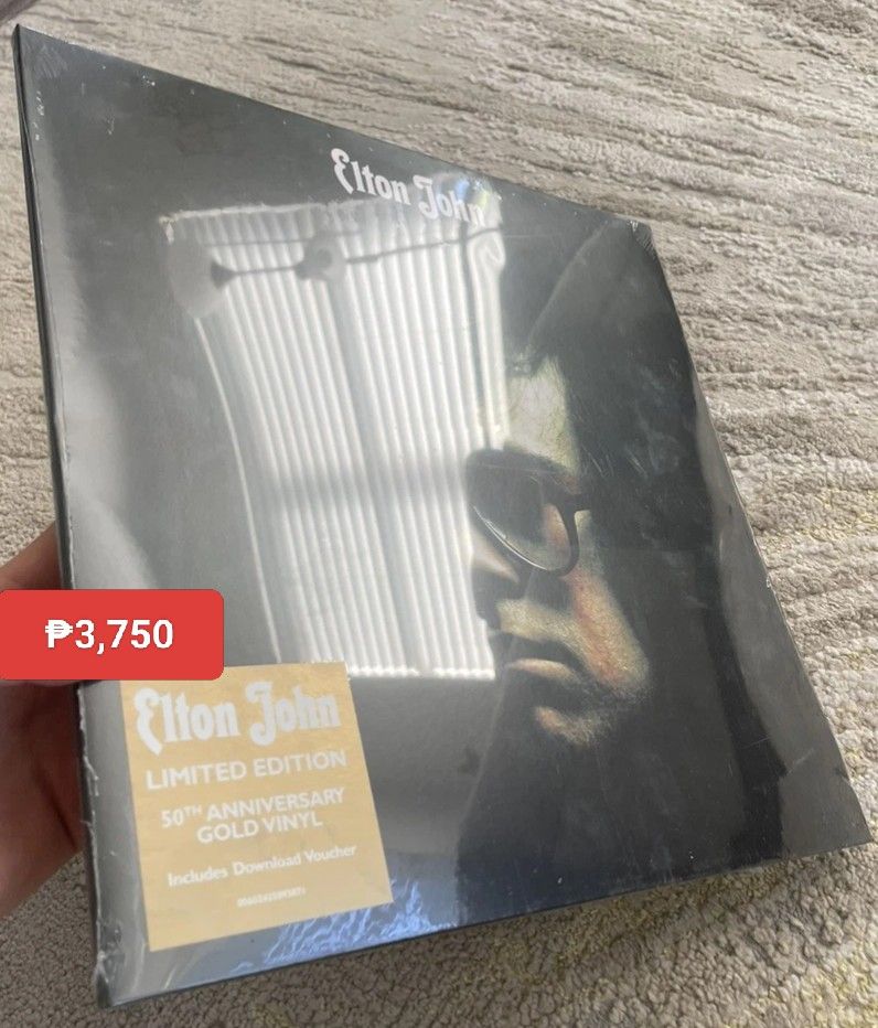 Elton John - Self Titled Colored Vinyl (Category: Vinyls) located in Manila. Submitted by jhenaloymerchandise (Listing ID 1431592699, Image 1). Description: Elton John - Self Titled Colored Vinyl.