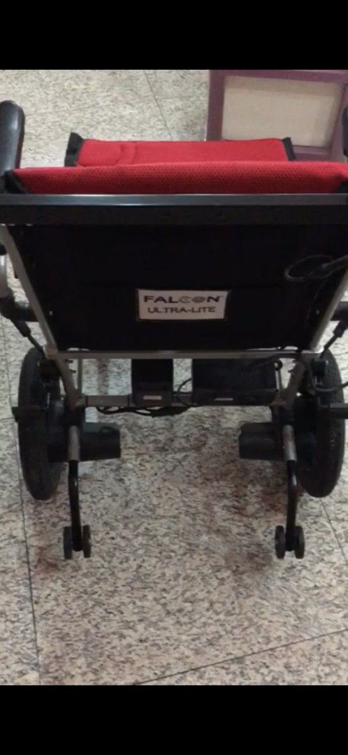 Falcon Ultra-Lite Wheelchair - Red, Health & Nutrition, Assistive ...