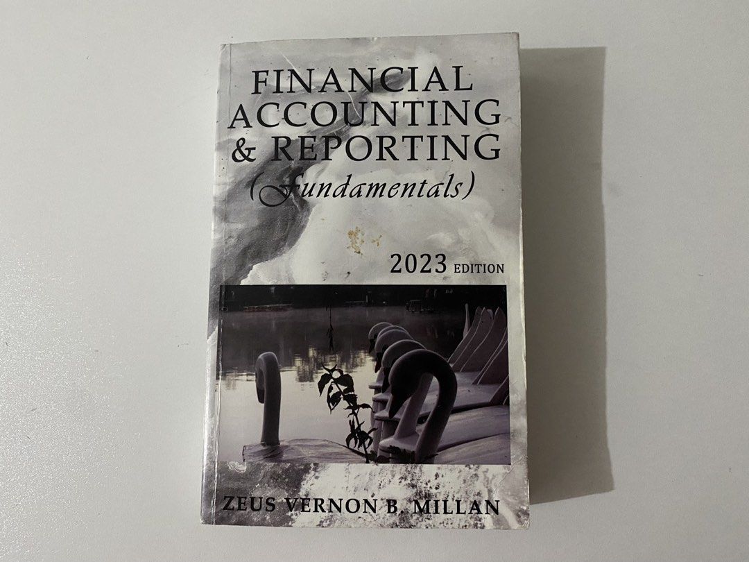 Financial Accounting & Reporting Fundamentals 2023 Edition (Category: Textbooks) located in Manila. Submitted by eliahh (Listing ID 1431602460, Image 1). Description: - isang sem lang nagamit - good as new.