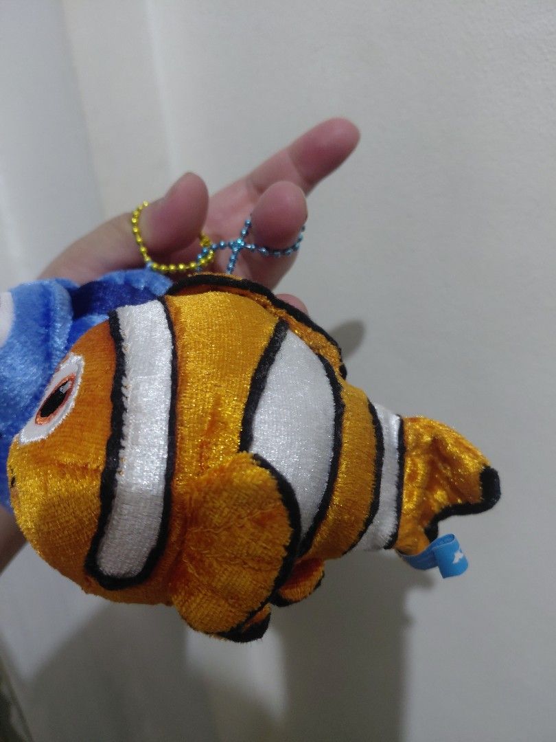 Finding DORY and NEMO Disney plushie charms (Category: Plushies & Soft Toys) located in Manila. Submitted by bashamylove0116 (Listing ID 1431724800, Image 3). Description: Disney Finding DORY and Finding NEMO super cute from JAPAN.