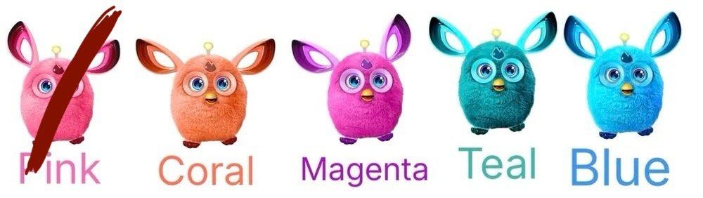 Furby Connect ❤️ (Category: Interactive Toys) located in Manila. Submitted by kindledph_ (Listing ID 1431580595, Image 2). Description: Colors available: Teal (with box) Magenta (with box) Blue (with box) Coral (no box) - Glowing eyes - Yellow beak - Blue ears and feet - Fun and interactive toy.