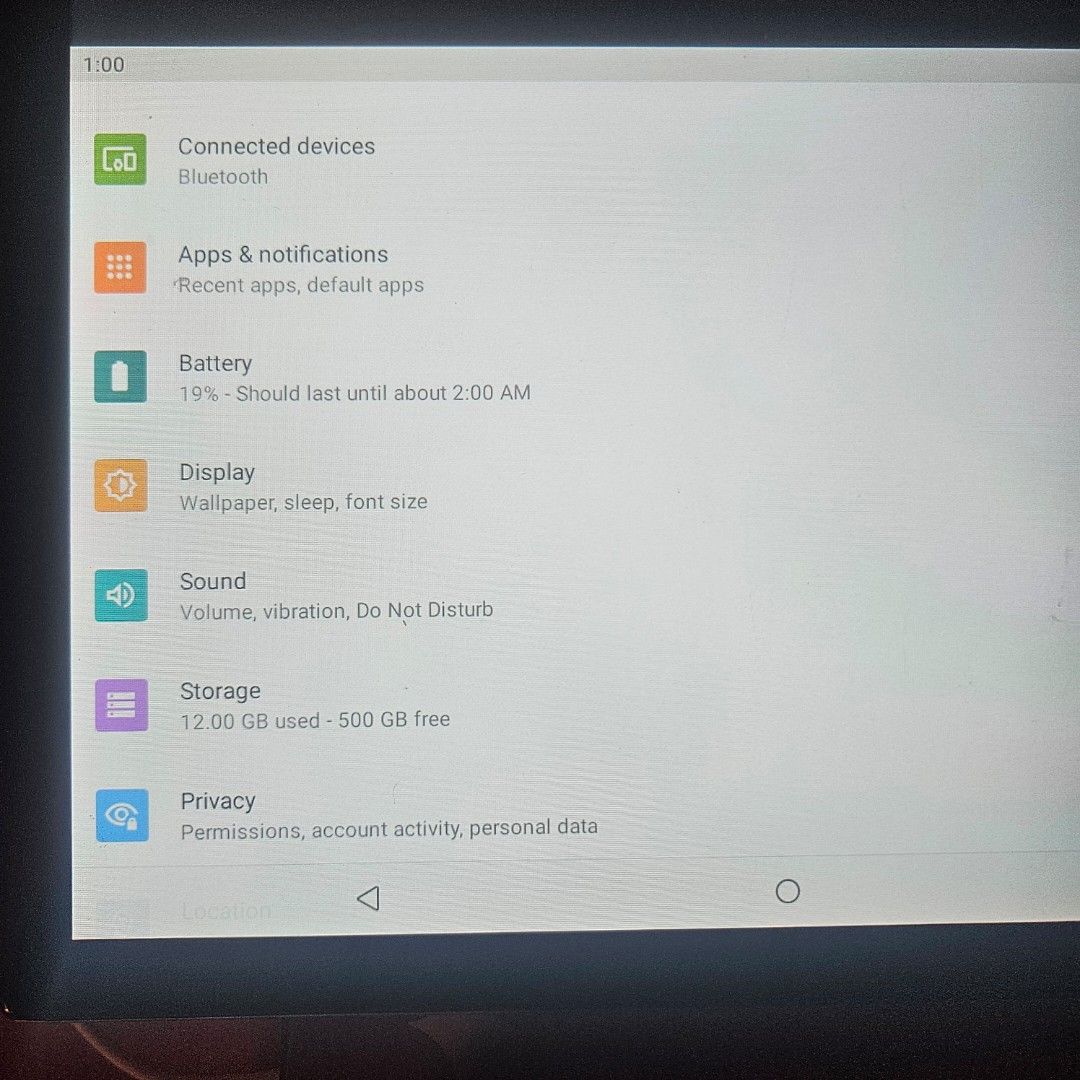 Generic Android Tablet (512GB, Unused) (Category: Android) located in Manila. Submitted by smartluxeph (Listing ID 1429785035, Image 3). Description: 💻 Generic Android Tablet (512GB, Unused) 💰 LP: ₱3,500 🆕 Condition: Unused (opened, with box) 💾 Storage: 512GB (as stated) ✨ Details: ✔ Large display (good for Netflix, YouTube, kids use) ✔ High storage (512GB — great for files/videos) ✔ Camera + speakers ✔ Clean unit, no cracks PIOG PIOG📍 Loc: 