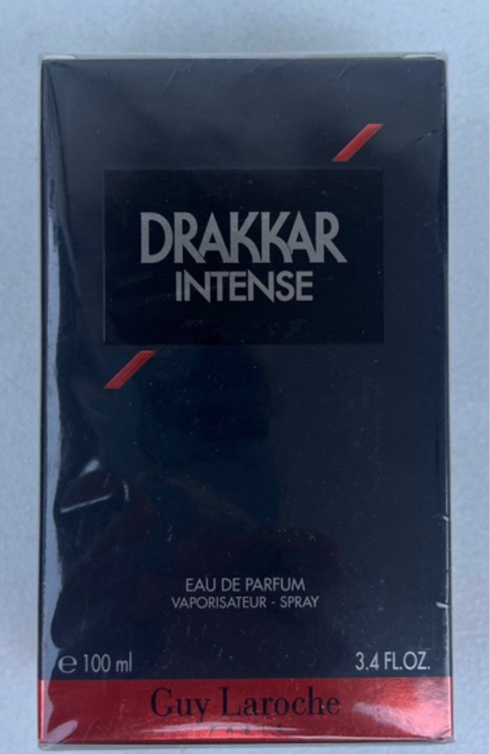 Guy Laroche Drakkar Intense Eau de Parfum (100mL) (Category: Fragrance & Deodorants) located in Quezon City. Submitted by soohthings (Listing ID 1431579011, Image 1). Description: - Drakkar Intense For Men Perfume Eau de Parfum by Guy Laroche - 100ml bottle - Brand new, sealed in plastic - Original ; bought in US.
