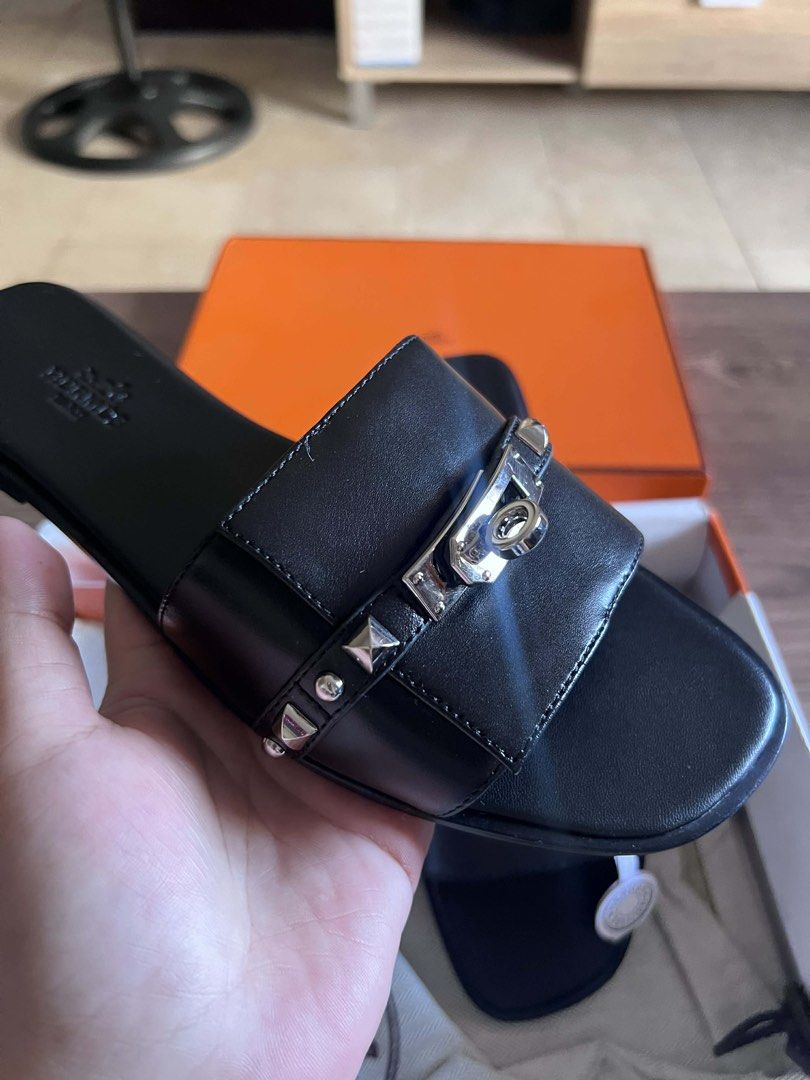 Hermes oran sandal (Category: Sneakers & Footwear) located in Manila. Submitted by luxurytreasure.ph (Listing ID 1431763009, Image 3). Description: Best fit for slim fit feet chubby fit best fit for size 37.