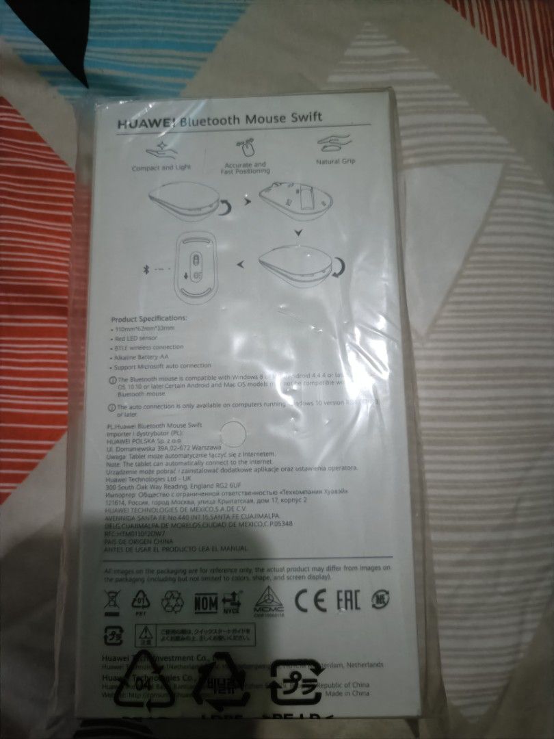 Huawei Bluetooth Mouse Swift - Brand New489694604978432001