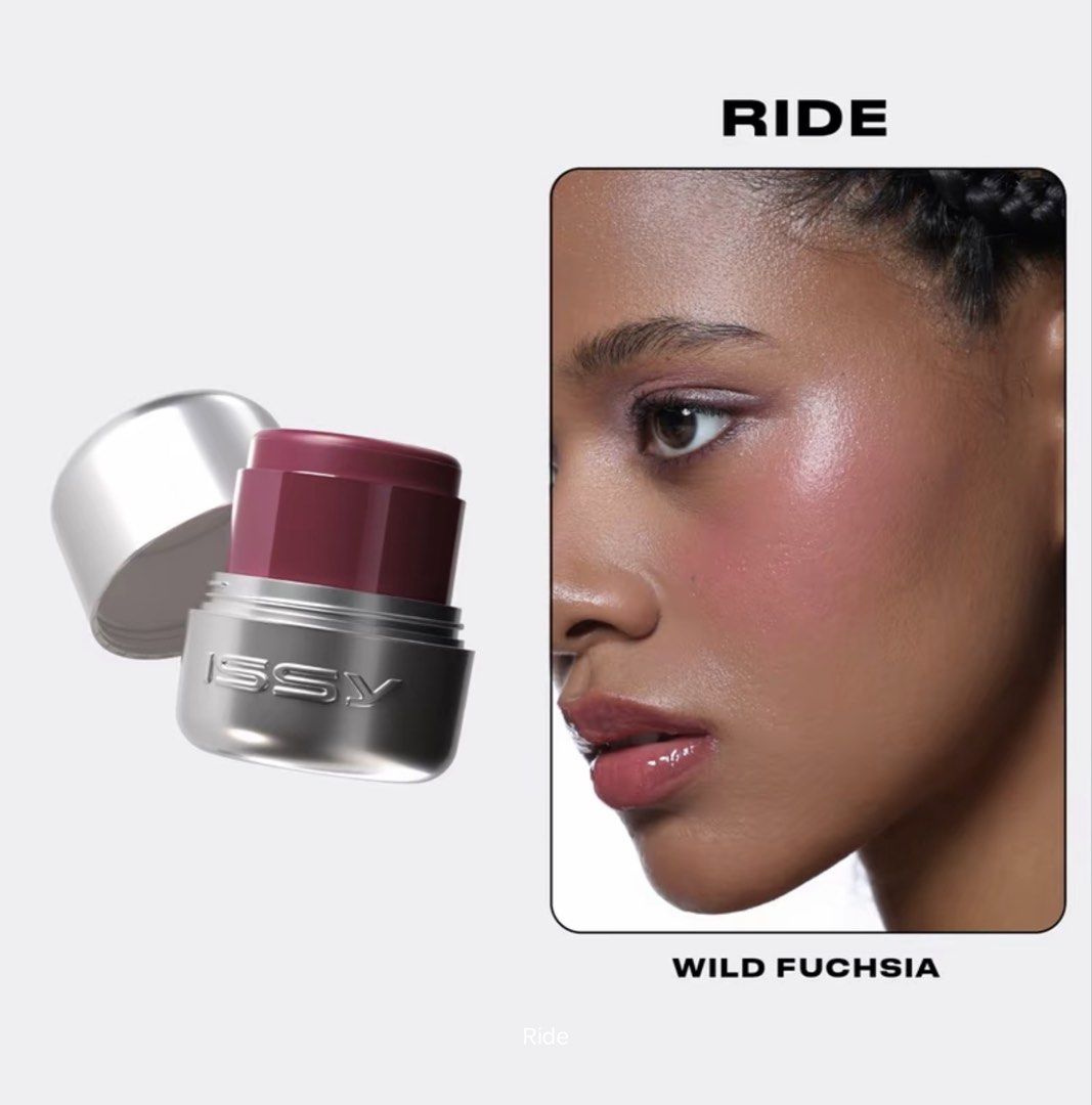 Issy & Co. Crème Flush Stick (Category: Makeup) located in Pasig City. Submitted by luviteehee (Listing ID 1431686279, Image 2). Description: - Issy & Co. Crème Flush Stick in Ride (Wild Fuchsia) brand new hindi pa nasswatch rfs: mali color pinadala ni issy huhu pero cant return anymore 🥹 .