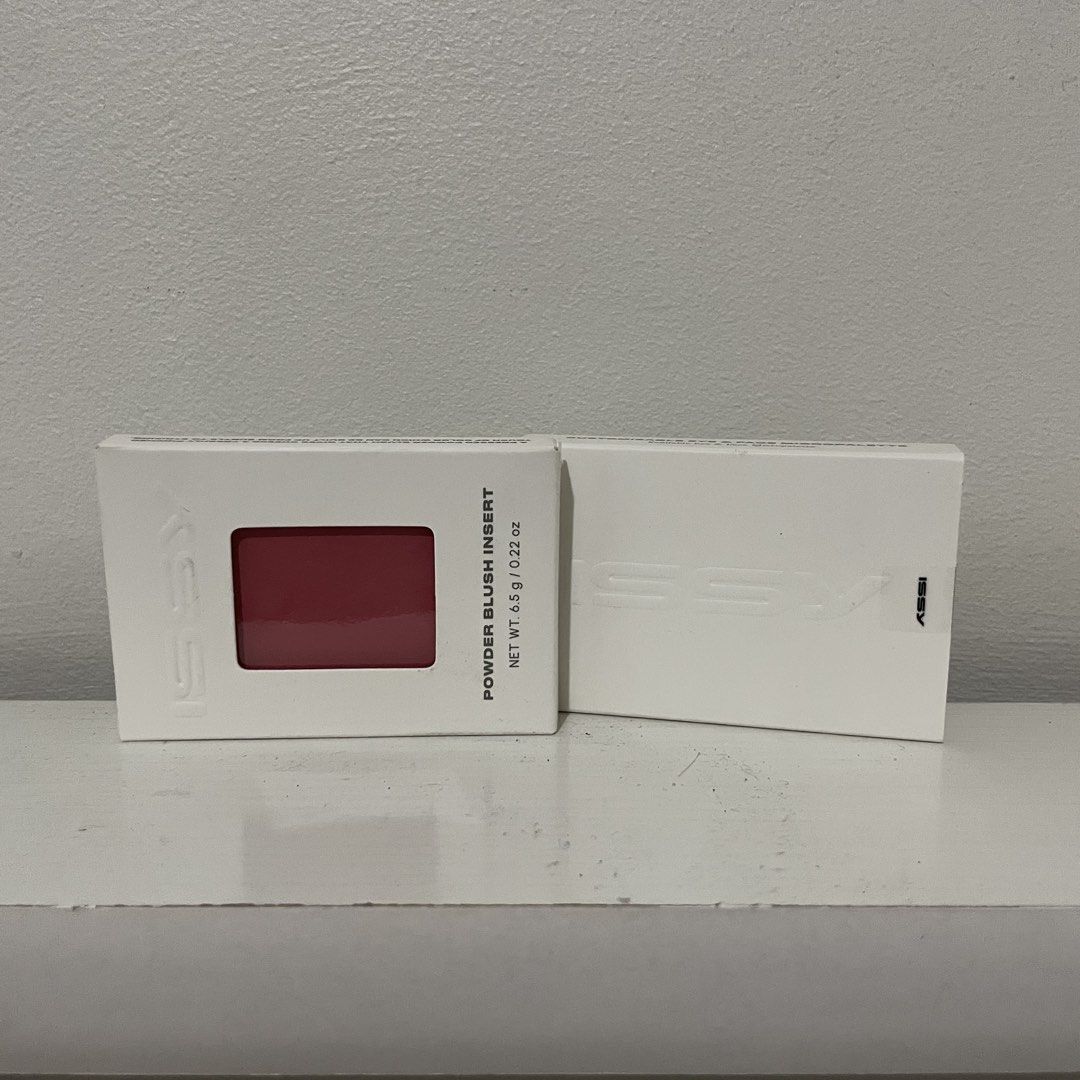 ISSY powder blush insert ( Fringe) with case (Category: Makeup) located in Quezon City. Submitted by siokawa (Listing ID 1431600094, Image 1). Description: - Good as new - The shade is too dark on me - Comes with the ISSY paper bag - Purchased ( April 11, 2026) .