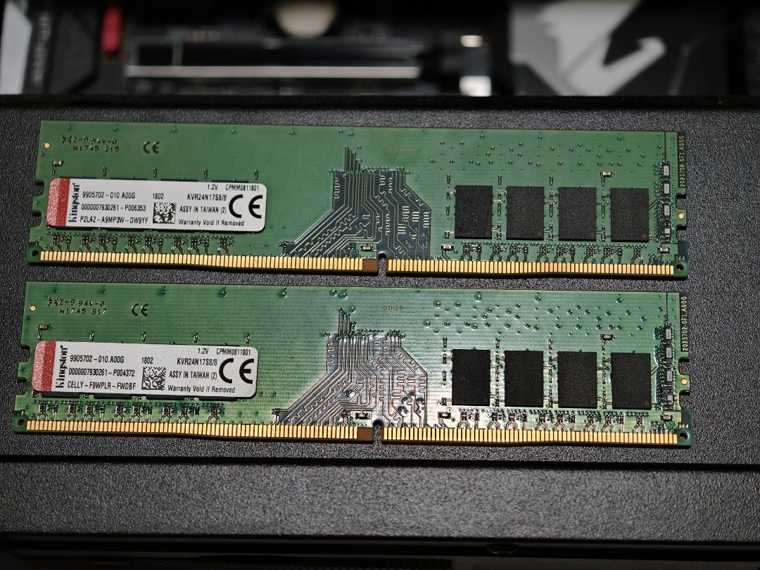 Kingston 8GB DDR4 RAM (2x4GB)