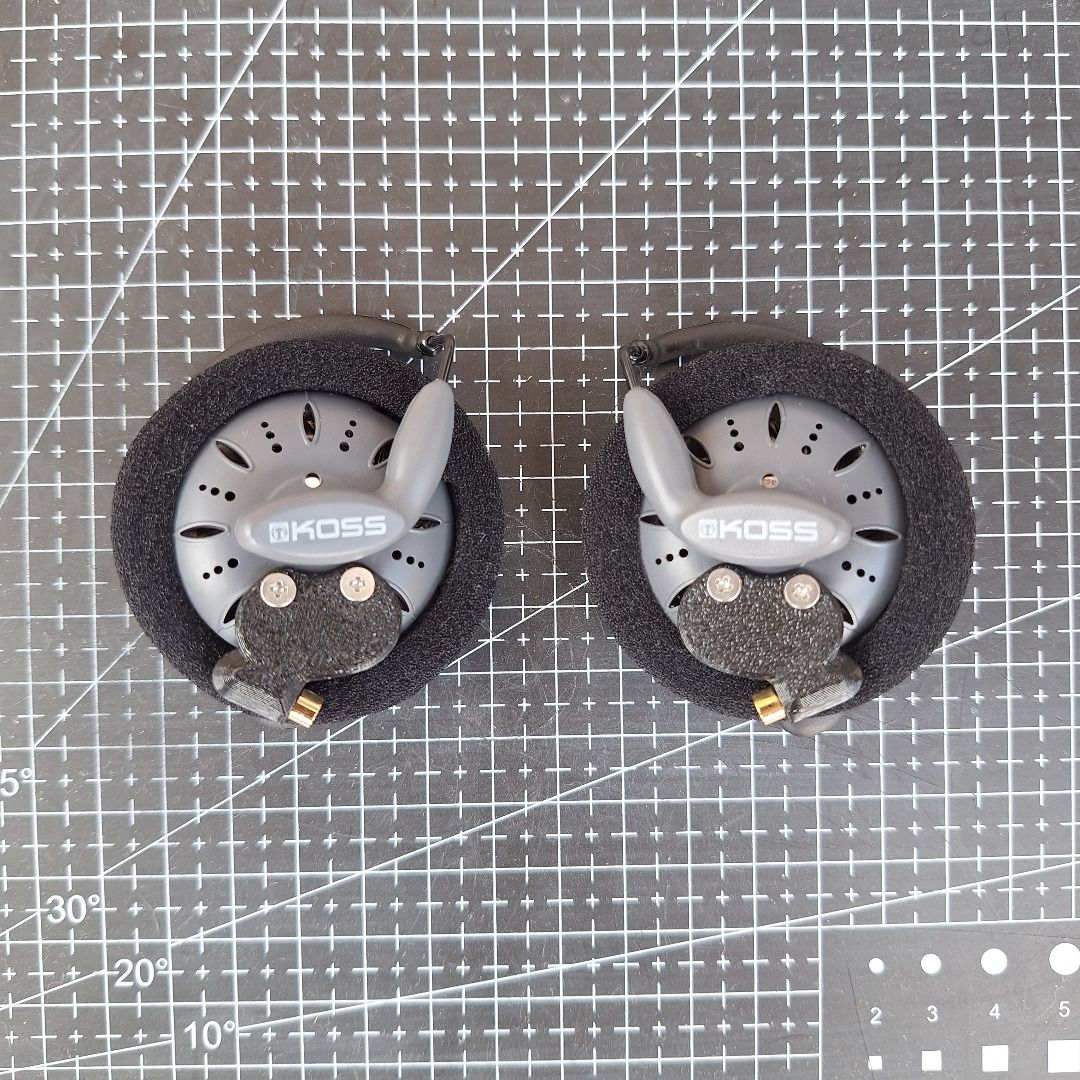 Koss KSC75 MMCX mod silver/gray (brand new), Audio, Headphones ...