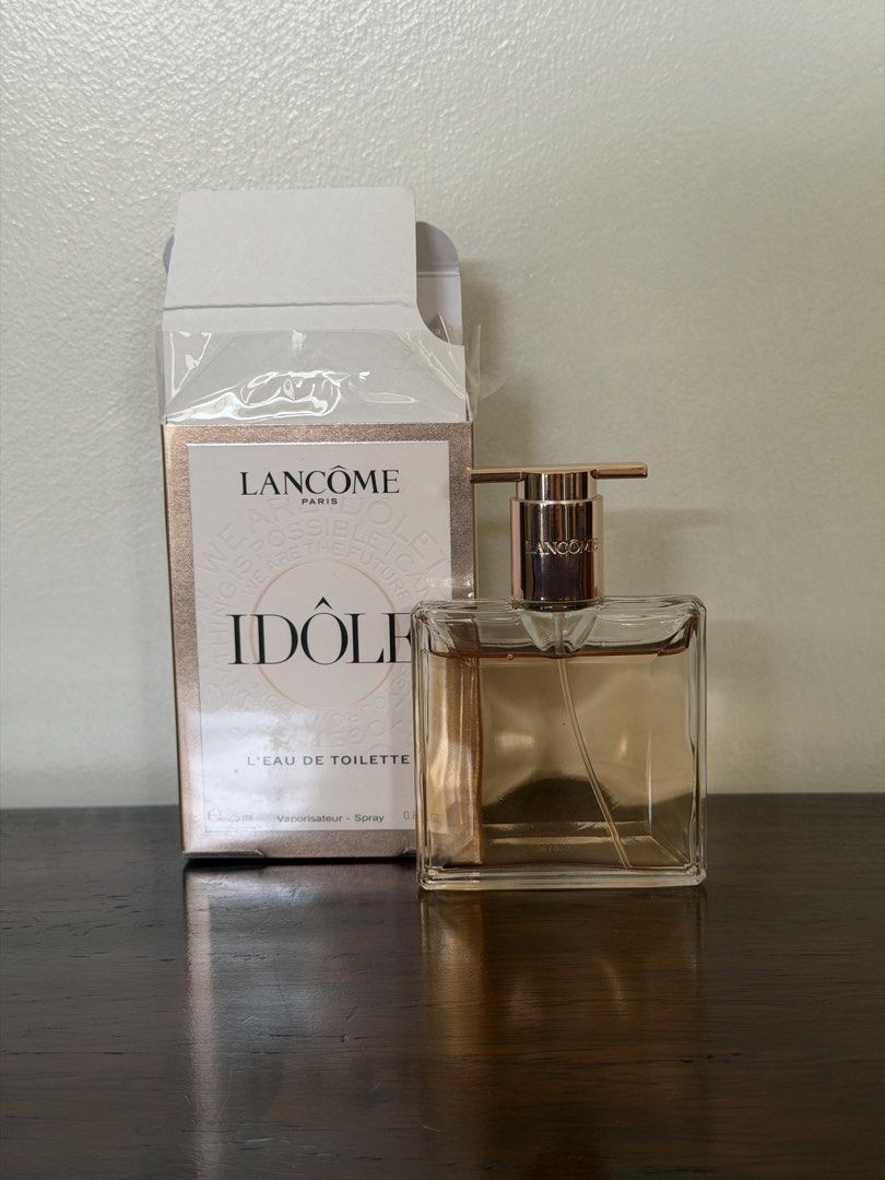 Lancome Idole EDT (Category: Fragrance & Deodorants) located in Quezon City. Submitted by cc.cloudy (Listing ID 1431631511, Image 2). Description: Lancome Idole EDT Eau de Toilette 20/25ml.