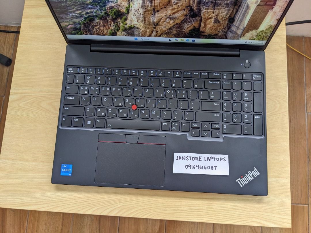 Lenovo Thinkpad E16 Core i5 1335U 24GB 512SSD (Category: Laptops & Notebooks) located in Quezon City. Submitted by janstore-computer-trading (Listing ID 1431596835, Image 2). Description: Model : Lenovo Thinkpad E16 Gen 1 (Core i5 1335U , 24GB ram and 512GB SSD, Backlit Keys) Condition : Slightly Used , Very Presentable Price : 27,500 Mall Price : 70,000 Specs: Processor : Intel Core i5 1335u 13th Gen 10 Cores 12 Threads ( 3.5 - 4.7 Ghz ) Ram : 2