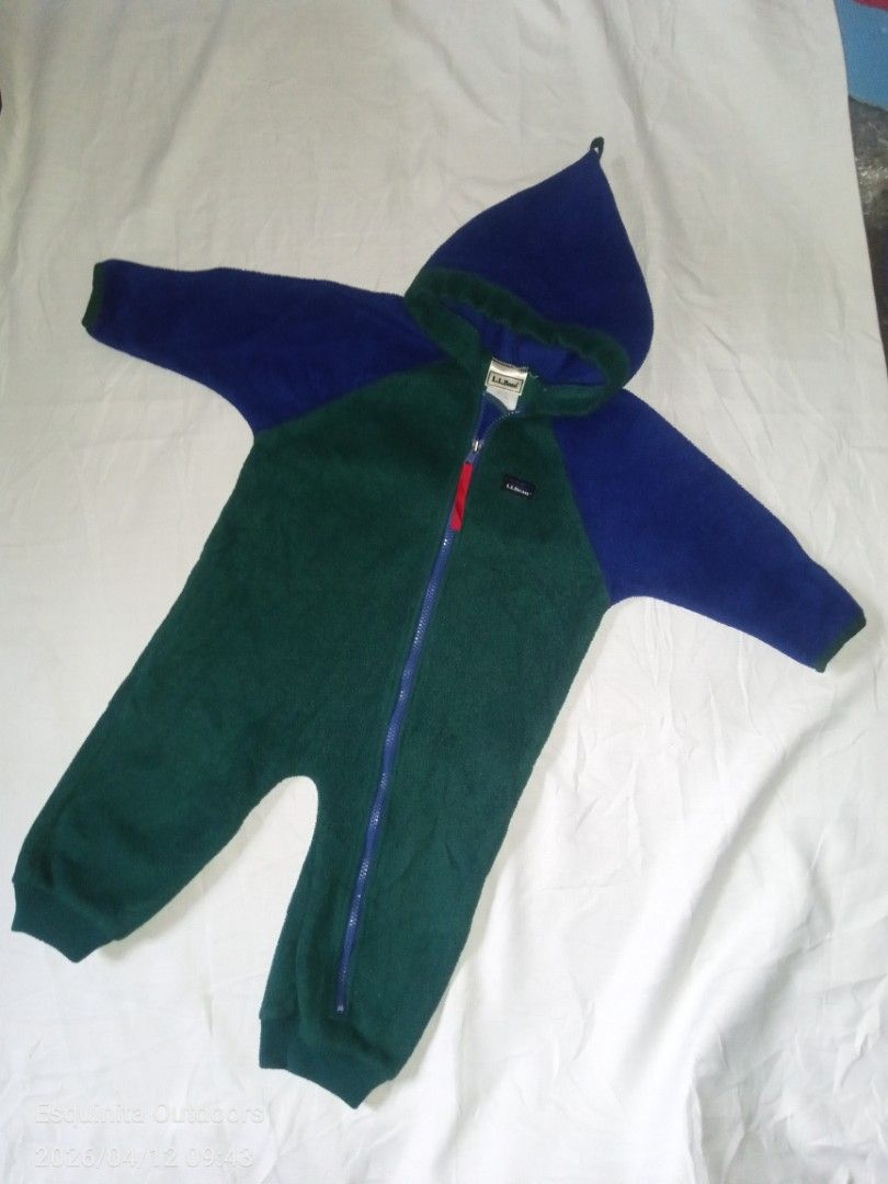 LLBEAN vintage micro fleece onesies (Category: Babies & Kids Fashion) located in Cabuyao City. Submitted by khode025 (Listing ID 1431581988, Image 1). Description: LLBEAN vintage micro fleece onesies 2T on tag width:15 length:28 excellent used condition 280 only.