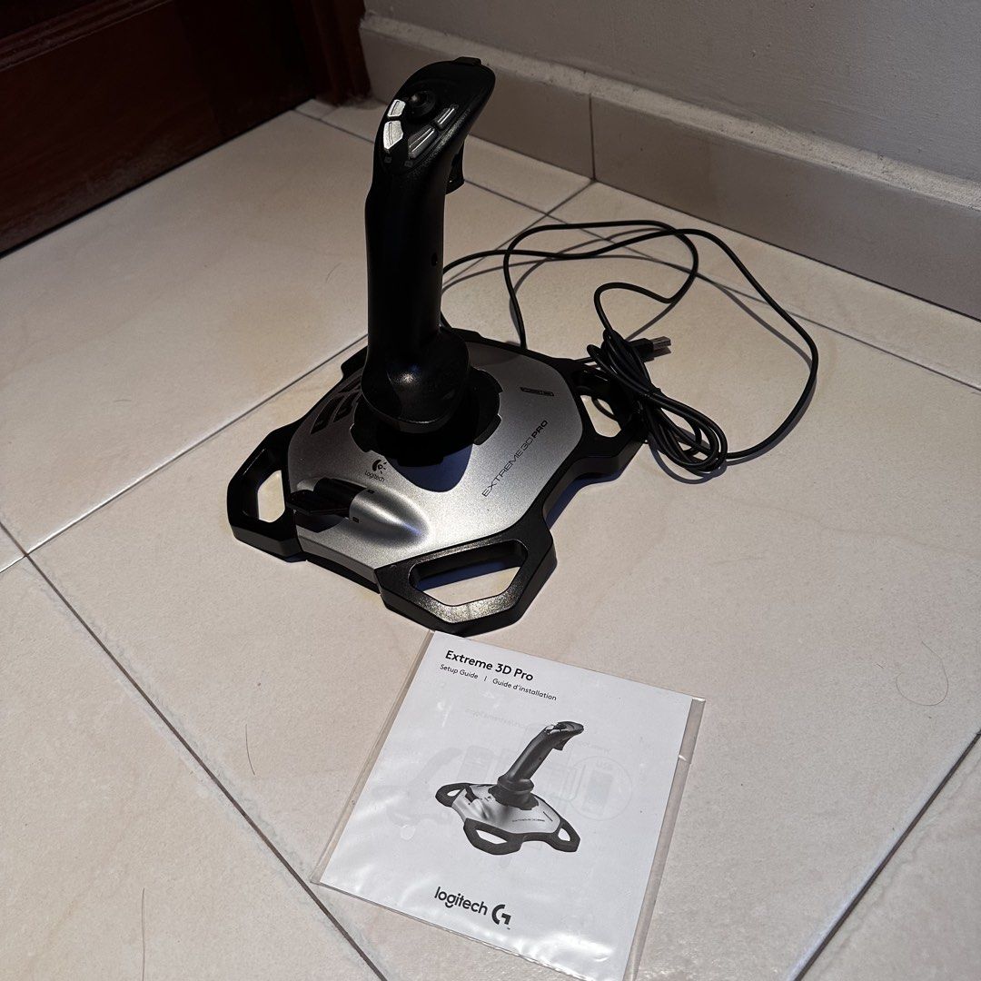 Logitech Extreme 3D Pro Precision Flightstick Joystick, Video Gaming ...