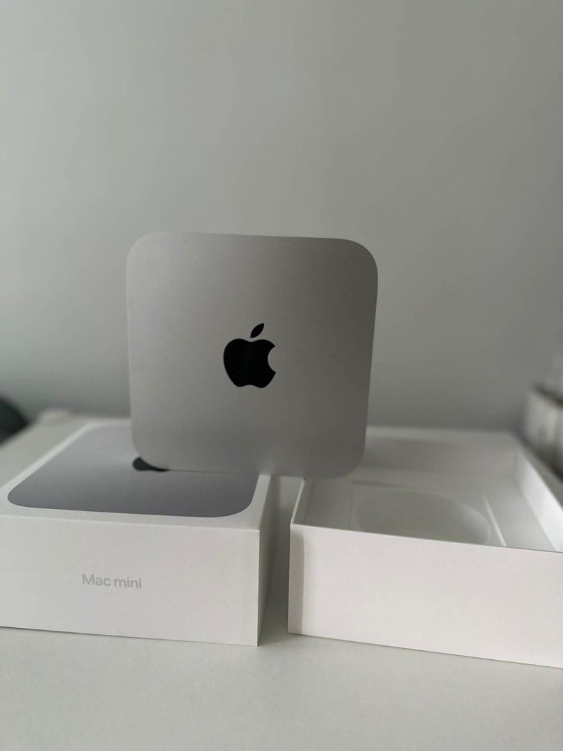 Mac mini (Category: Desktops) located in Singapore. Submitted by azeighn (Listing ID 1431739587, Image 2). Description: Selling my M2 Mac Mini with 8GB RAM and 256SSD Used with immense care and love, no damage to the unit, condition is good as new! Comes with original box with power cable. ⚙️ Key Specs • M2 chip: 8-core CPU, up to 10-core GPU • M2 Pro chip: up to 12-core CPU, 19-core GPU ￼ • RAM: 8GB → 32GB (depending on model) • Storage: 256GB →