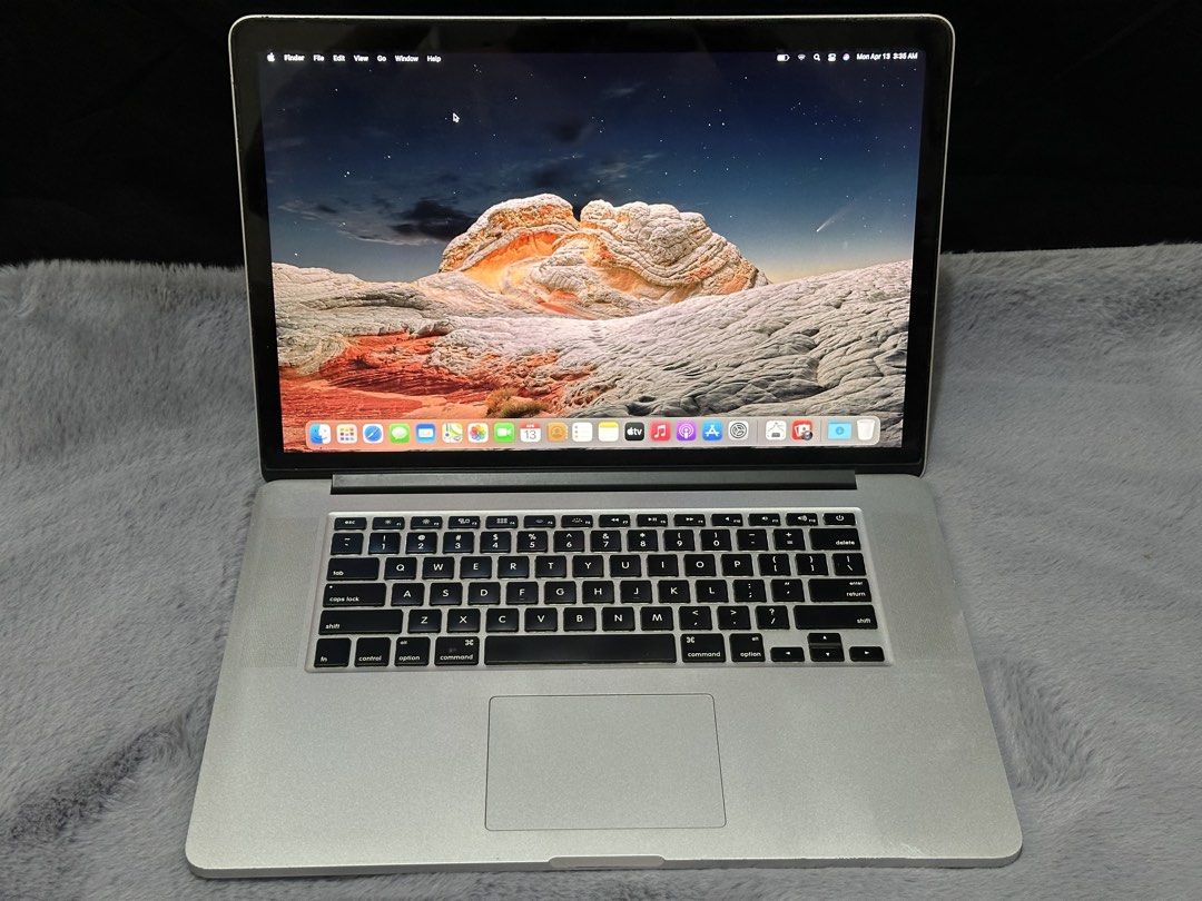 MacBook Pro 2015 15inch 16/512 Intel core i7 (Category: Laptops & Notebooks) located in Manila. Submitted by keenan_02 (Listing ID 1431784127, Image 1). Description: 𝐅𝐎𝐑 𝐒𝐀𝐋𝐄 𝐌𝐚𝐜𝐁𝐨𝐨𝐤 𝐏𝐫𝐨 𝟐𝟎𝟏𝟓 𝟏𝟔/𝟓𝟏𝟐 𝟏𝟓𝐢𝐧𝐜𝐡 𝐈𝐧𝐭𝐞𝐥 𝐂𝐨𝐫𝐞 𝐢𝟕 𝐂𝐨𝐧𝐝𝐢𝐭𝐢𝐨𝐧 : used 𝐏𝐫𝐨𝐜𝐞𝐬𝐬𝐨𝐫 : 2.2 GHz Quad-Core Intel Core i7 𝐆𝐫𝐚𝐩𝐡𝐢𝐜𝐬 : Intel Iris Pro 1536 MB 𝐌𝐞𝐦𝐨𝐫𝐲 : 16 GB RAM 𝐒𝐭𝐨𝐫𝐚𝐠𝐞 : 512 GB 𝐂𝐨𝐥𝐨𝐫 : Silv