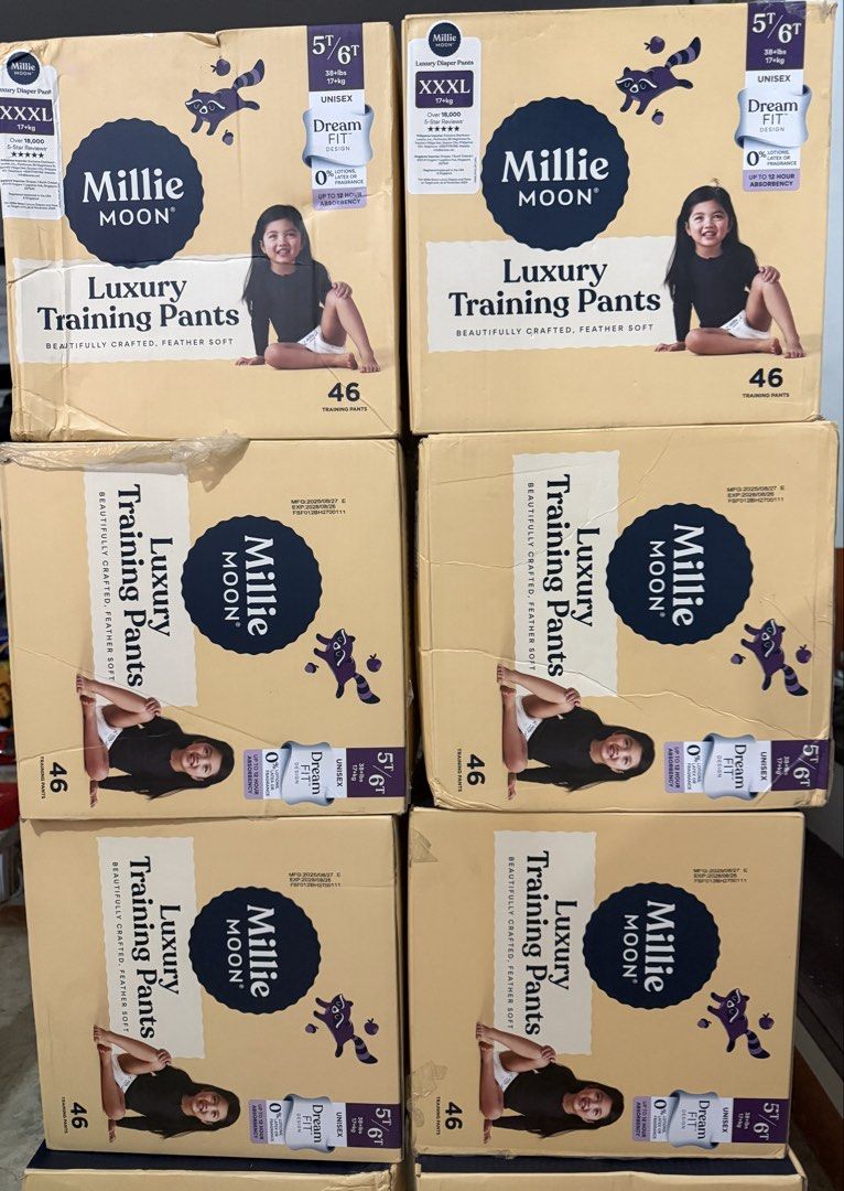 Millie Moon Diaper 3XL | 46pcs (Category: Diapers & Baby Wipes) located in Paranaque City. Submitted by crystelleftm (Listing ID 1421519306, Image 1). Description: .