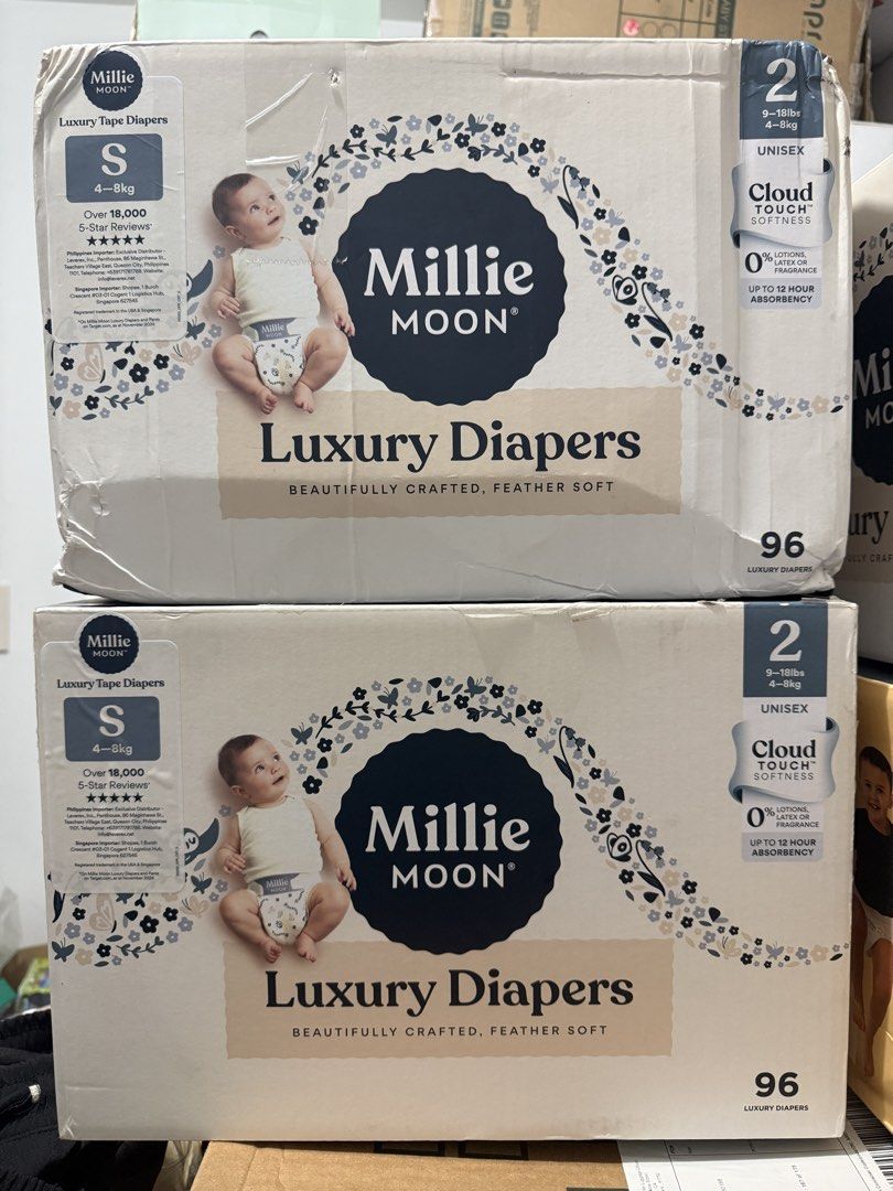 Millie Moon Diaper Pants Large up to 3XL (Category: Diapers & Baby Wipes) located in Paranaque City. Submitted by crystelleftm (Listing ID 1431758693, Image 3). Description: Nb - 1 SOLD Small - 3 SOLD Medium - 1 available Large - 3 available XL - 7 available 3XL - 8.