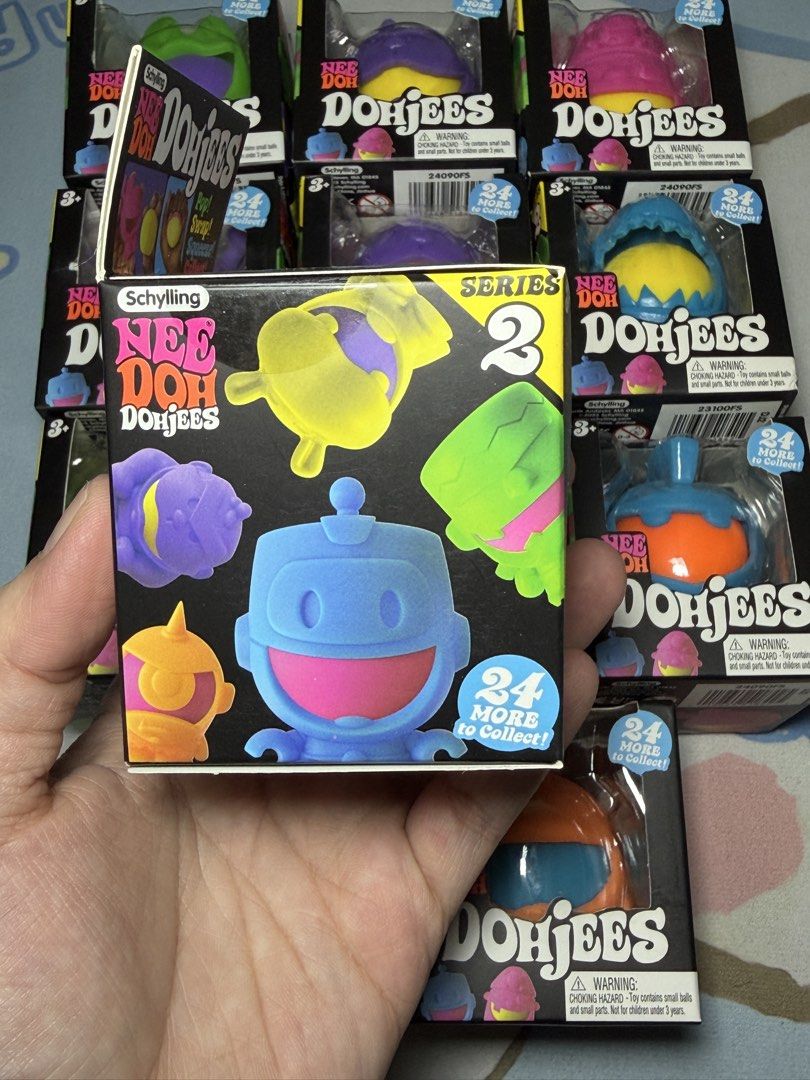 Nee Doh Dohjees Series 2 (Category: Designer & Blind Box Toys) located in Davao. Submitted by maezes.online.store (Listing ID 1431720975, Image 3). Description: - Nee Doh Dohjees Series 2 Blind Box! - Each box contains a surprise squishable character. - 24 characters to collect! - Perfect for kids aged 3 and up. - Fun to pop, swap, and squeeze!.