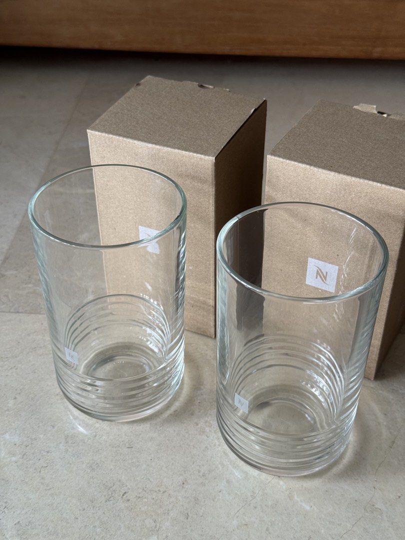 Nespresso Barista Recipe large glasses (Set of 2)