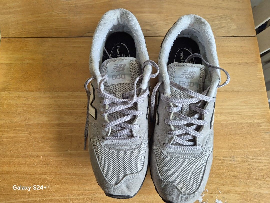 New Balance 500 Gray Men US 9.5 (Category: Casual Shoes) located in Pasig City. Submitted by talehat (Listing ID 1431759871, Image 3). Description: New Balance 500 Size Men US 9.5 Shoes only no box.